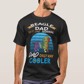 2 Dad - ビーグルお父さん クーラー Tシャツ