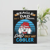 2 Dad Beagle Dad Cooler 招待状 (スタンド正面)