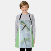 2 Dragonflies #1 エプロン (着用した状態)