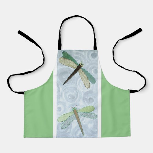 2 Dragonflies #1 エプロン (正面)