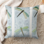 2 Dragonflies #1 クッション (ブランケット)