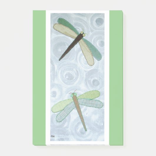 2 Dragonflies #1 ポストイット (正面)