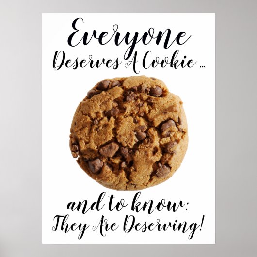 #2 EveryoneがCookieに値する – 読説明 ポスター (正面)