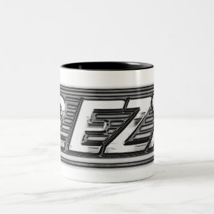 "2 EZY"メンズクロムエフェクト澄んマグ ツートーンマグカップ