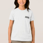 "2 EZY"男の子工業用ガラスキッド軽Tシャツ トライブレンドＴシャツ (正面)