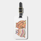 2 Fat Cats #1荷札 ラゲッジタグ (正面縦)