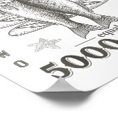 2 Fishes 5 Breads Jesus Feeds The 5000 Christian B ポスター (角)