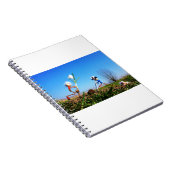 2 Fubby's die een bol krokus planten. ノートブック (右側)