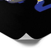 2. Geburtstag Patrol Jungs Kinder Polizei Paw ポスター (角)