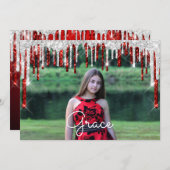 2 Grace Save The Date Sweet 16th Photo セーブザデート (正面/裏面)