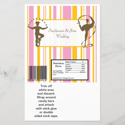 2 Hershey's Largeバーラッパーカーニバル チラシ (正面)