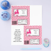 2 Hershey's Largeバーラッパーピンクプードルパリ チラシ (シングル)