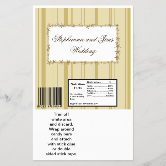 2 Hershey's LargeバーラッパSandyビーチ チラシ (正面)