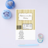 2 Hershey's LargeバーラッパSandyビーチ チラシ (シングル)