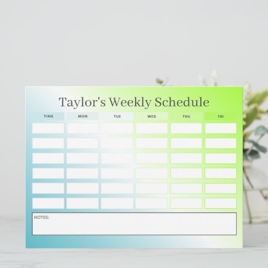 2-in-1予算青緑グラデーション区分表 (スタンド正面)