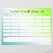 2-in-1予算青緑グラデーション区分表 (裏面)