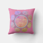 2-in-1快適でかわいらし装飾用クッション クッション (裏面)