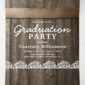 2 in 1 Babys 素朴 Breath 2025卒業 三つ折り招待状 (内部中)