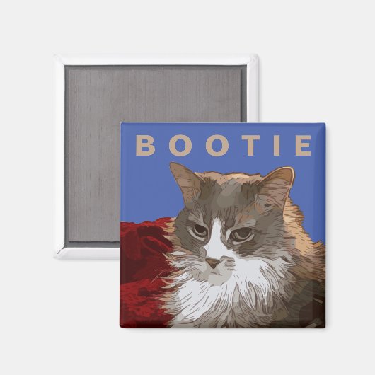 2 Inch Square Magnet マグネット (正面/裏面)