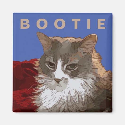 2 Inch Square Magnet マグネット (正面)