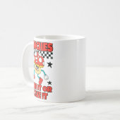 2 Inches Naughty Exchange Gag Gift Edgy Gen Z Meme コーヒーマグカップ (正面左)