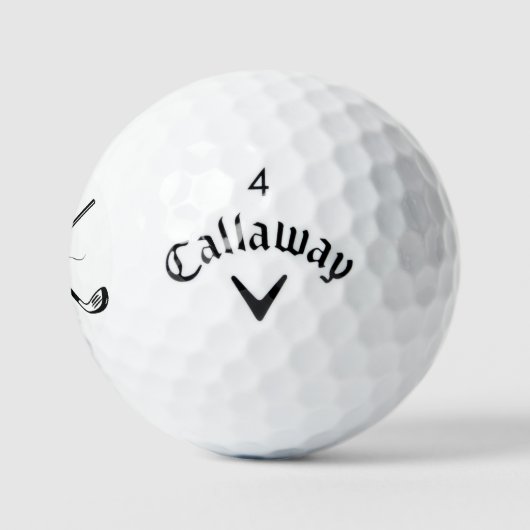 2 Initial Monogram Golf Balls - Personalized Gift  ゴルフボール (ロゴ)