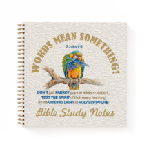 2 John 1:9 聖書研究ノート WORDS MEAN SOMETHING