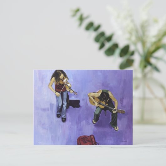 2 jovenesのmúsicos ポストカード (スタンド正面)