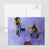 2 jovenesのmúsicos ポストカード (正面/裏面)