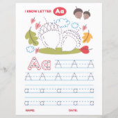 2 Learn To Spell Letter A Teacher Home Schooling (正面)