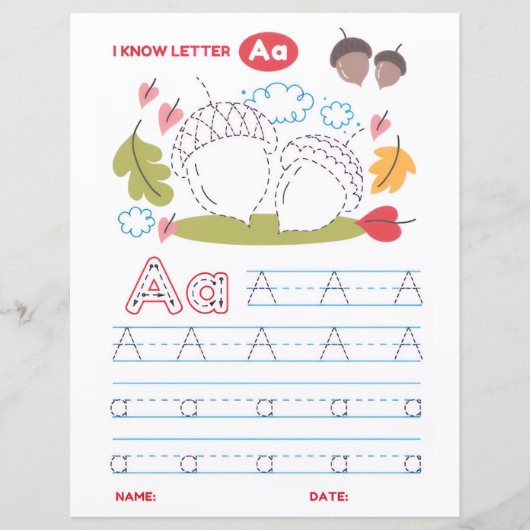 2 Learn To Spell Letter A Teacher Home Schooling (正面)