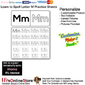 2 Learn To Spell Letter M Teacher Home Schooling