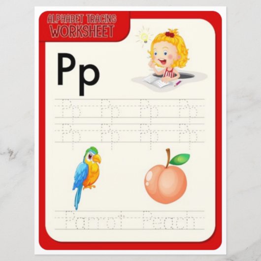 2 Learn To Spell Letter P Teacher Home Schooling (正面)
