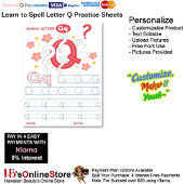 2 Learn To Spell Letter Q Teacher Home Schooling