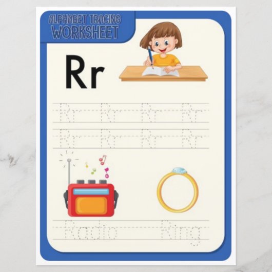 2 Learn To Spell Letter R Teacher Home Schooling (正面)
