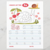 2 Learn To Spell Letter S Teacher Home Schooling (正面)