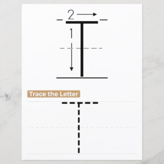 2 Learn To Spell Letter T Teacher Home Schooling (正面)