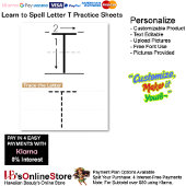 2 Learn To Spell Letter T Teacher Home Schooling