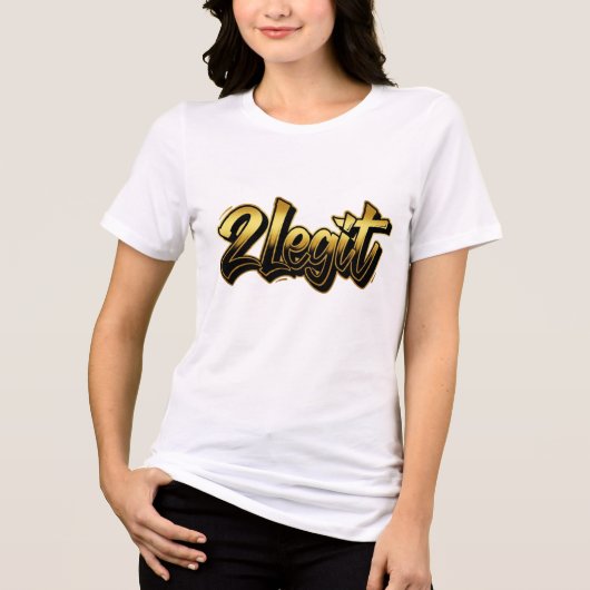 2 Legit ママ Tシャツ (正面)