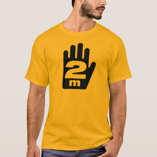 "2 m"ソーシャル配信Tシャツ – 大グラフィック Tシャツ