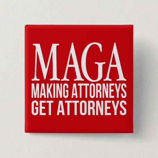 2" MAGAピン引用文皮肉おもしろいの政治ボタン 缶バッジ (正面)