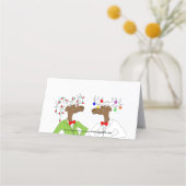 2 Moose Holiday Place Card プレイスカード (裏面)