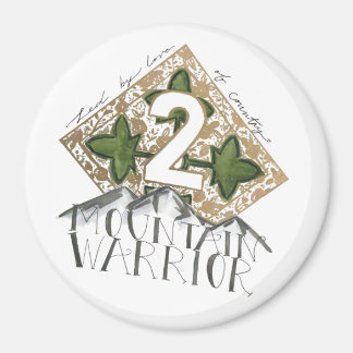 2 Mountain Warrior Fort Carson Refrigerator Magnet マグネット