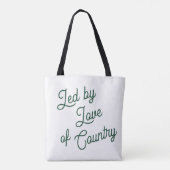 2 Mountain Warrior Led by love and country tote トートバッグ (裏面)