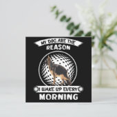 2 My Dogs Are The Reason I Wake Up Every Morning 招待状 (スタンド正面)