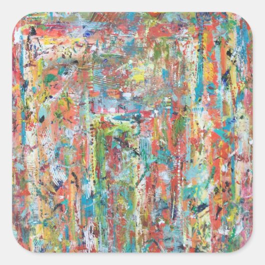 2 N 1ステッカー スクエアシール (正面)