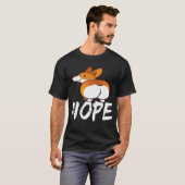 2 Nope - コーギー Tシャツ (正面フル)