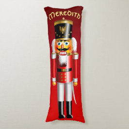 2 NuttyクリスマスNutcrackerおもちゃ兵士 ボディピロー