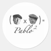 2 Pablos ラウンドシール (正面)