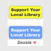 2-Pack – ローカルライブラリをサポート シール (シート)